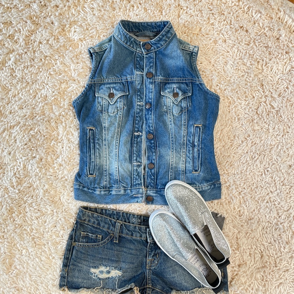 LEVI STRAUSS signature denim Jean vest